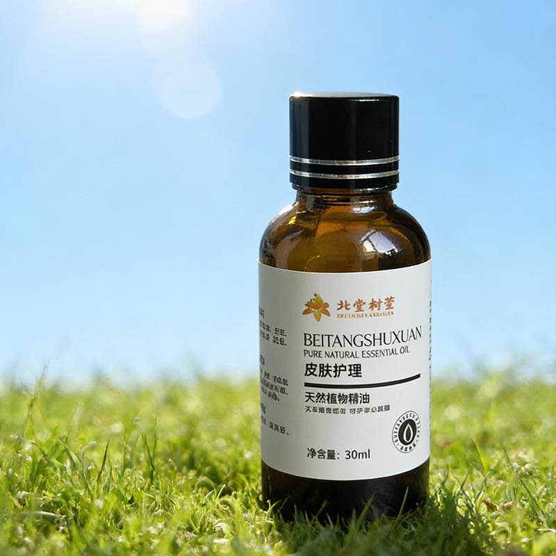 Minyak atsiri sing nyenengake kulit sensitif